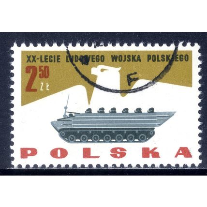 POLAND 1963, 20th Anniversary of the Polish People's Army, 2.50 Z, CTO