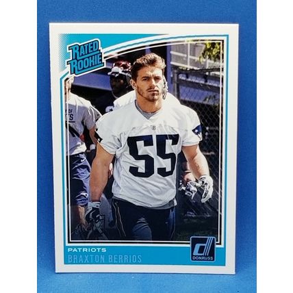 2018 Donruss #342 Braxton Berrios RR RC