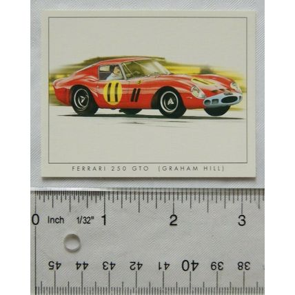 Golden Era card 2, Ferrari 250 GTO, Graham Hill
