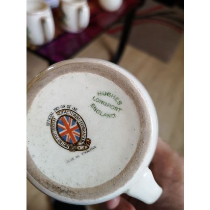 4 George Vi Coronation Mugs