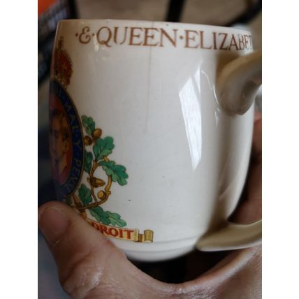 4 George Vi Coronation Mugs