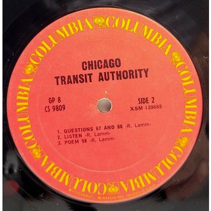 Chicago TRANSIT AUTHORITY 1969 Double LP Vinyl Record Album Gatefold (P9)