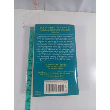 the voyage of the jerle shannara morgawar by terry brooks PB fiction novel good