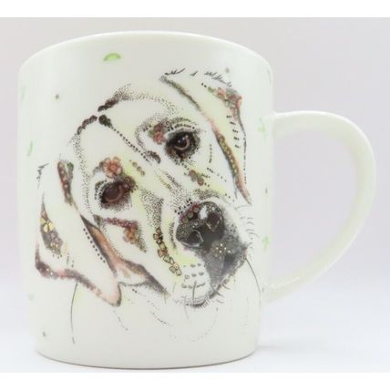 Golden Labrador Dog Mug Fine China 9.5 CM Gift Drink Beverage Ceramic Home Decor
