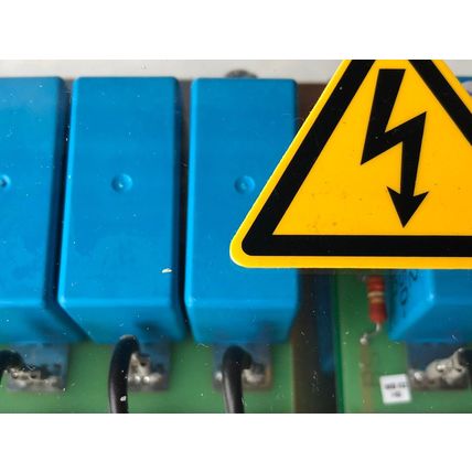LJU INDUSTRIEELEKTRONIK KM-EINSP 62424 POWER CAPACITORS ASSEMBLY,WIMA FKP1,HD