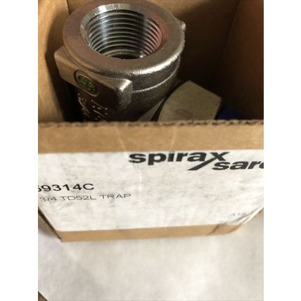 3/4" npt Spirax Sarco TD52L,B.M. 59314C Cool-blue THERMO-DYNAMIC Steam Trap,BO