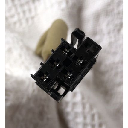 365062-3 AMP STD7614,4 Connector Pigtail Wiring 5 Wire 2 Row Plug Socket Volvo