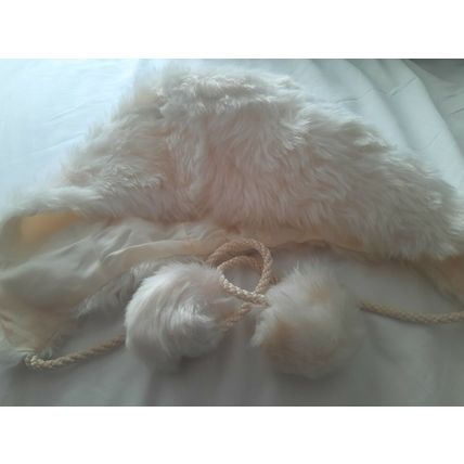 Vintage Faux Fur Girls Hat