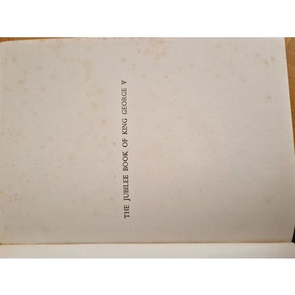 Vintage George V Silver Jubilee Book