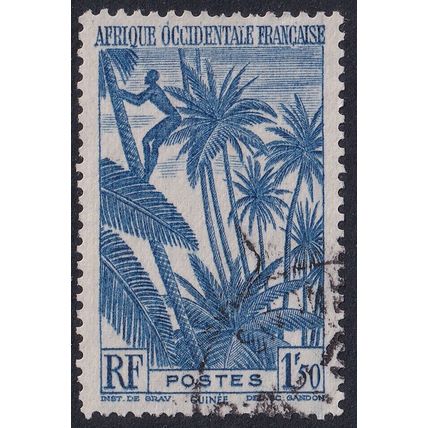 French West Africa 1947 SG 42 Used - (C-023 (11))