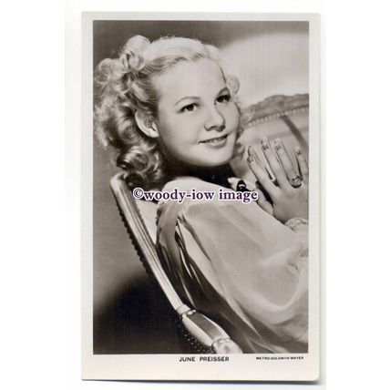 b4444 - Film Actress - June Preisser - Picturegoer postcard 1352
