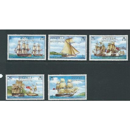 anguilla stamps 1976 range sg255 sg 255 ships no $1.50