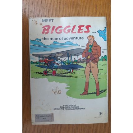 BIGGLES and the GOLDEN POND - 1978 CPT.JOHNS . COMIC . HODDER & STOUGHTON