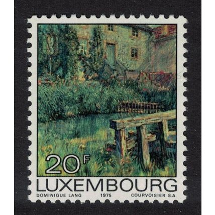 Luxembourg 'The Dam' Painting by D. Lang 1975 MNH SG#950 MI#907