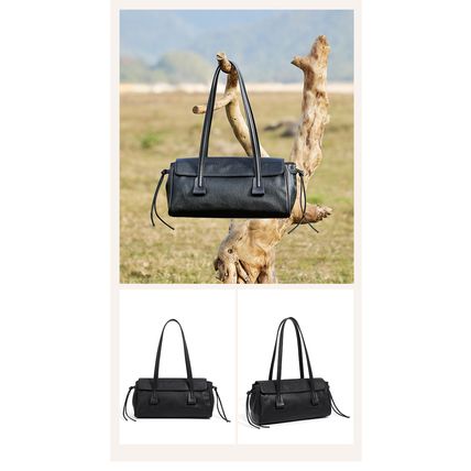 Genuine Leather Women Purses and Handbags Crossbody Bags Black