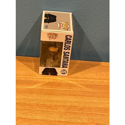 Funko Pop! Rocks - Carlos Santana #409 Vinyl Figure (Box & Protector)