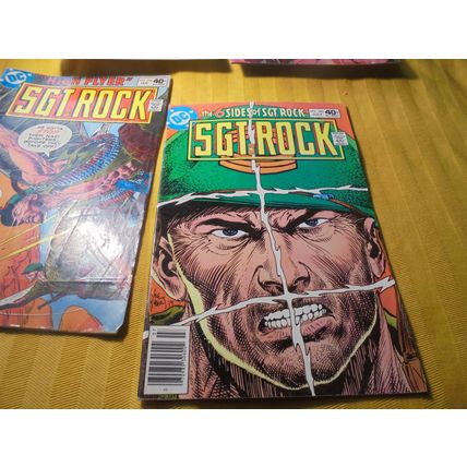 SGT. ROCK & WAR COMICS LOT! $32.00 Shipped! This Lot has several DC and Marvel