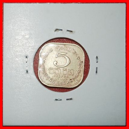 Ⰶ GREAT BRITAIN (1963-1971): CEYLON ★ 5 CENTS 1963 HOLDER!★LOW START★NO RESERVE