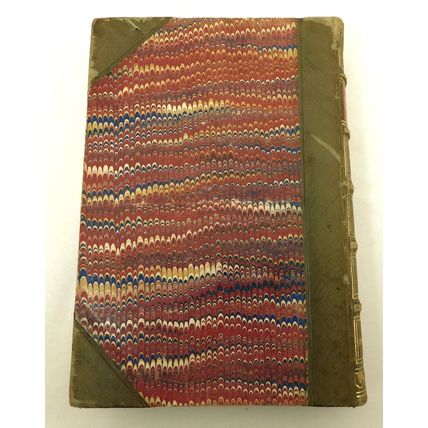 Antique Victorian Leather Book Pupils Of St John Charlotte Yonge c1868 Religion
