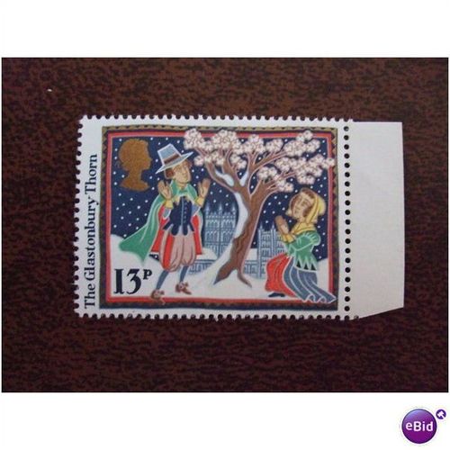 1986 GB Christmas Glastonbury unused mint stamp SG1341