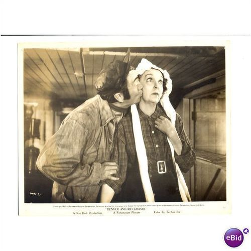ZASU PITTS "Denver And Rio Grande" 1952 Press Still 11481-71