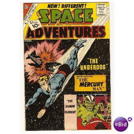 SPACE ADVENTURES # 44 ( 1962 ) Steve Ditko cover
