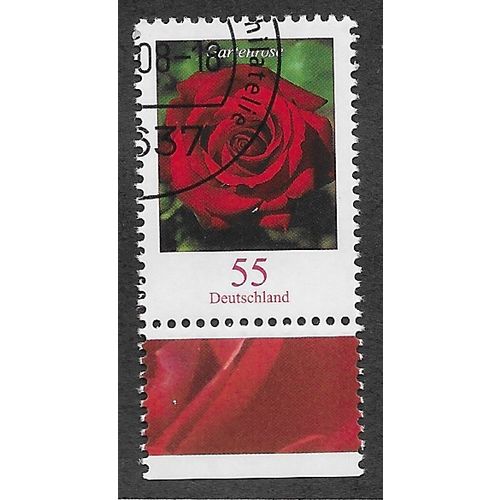 GER 2005 55c 'FLOWERS DEFINITIVES-ROSE' FINE USED (EBID57-070)