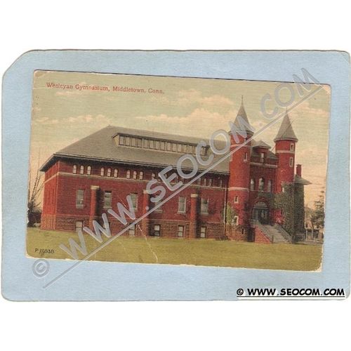 CT Middletown Postcard Wesleyan University ct_box3~1401