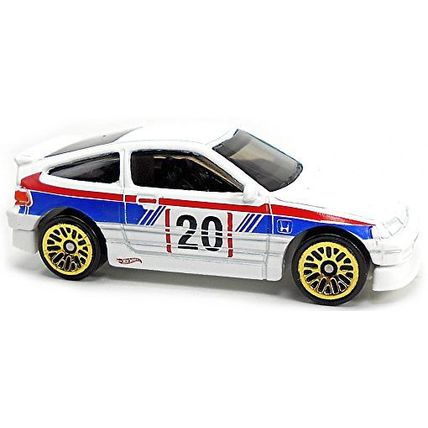 Hot Wheels - '88 Honda CR-X: Honda #5/5 - #123/250 (2020) *White Edition*