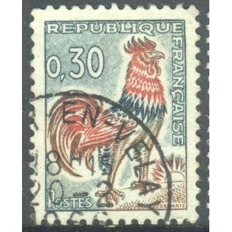 France 1965 - 0.30f - The Gallic Cock - used 5