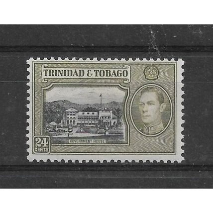 Trinidad&Tobago.SG253 24c Government House.Mounted Mint.Jan23