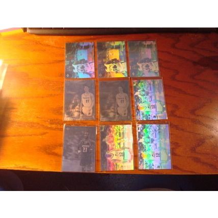 1991 Upper Deck Holograms, 9-Cards, ROBINSON/STOCKTON, ++