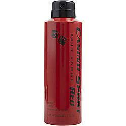 CASINO SPORT RED by Casino Parfums BODY SPRAY 6 OZ For MEN