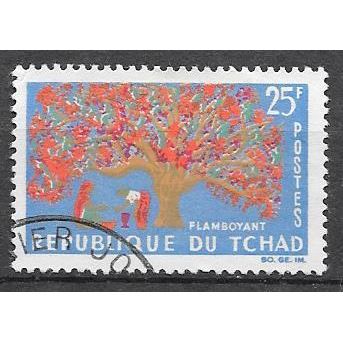 Tchad N° 100 YVERT OBLITERE ( USED )
