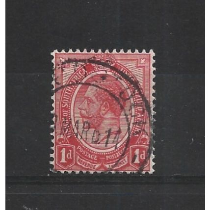 SouthAfrica.SG4a 1d Carmine-Red.Fine Used.Aug25d