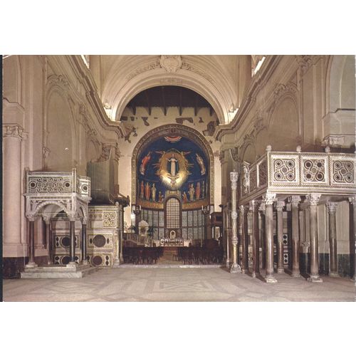 Italy Postcard - Salerno - Cattedrale Basilica Superiore - Interno