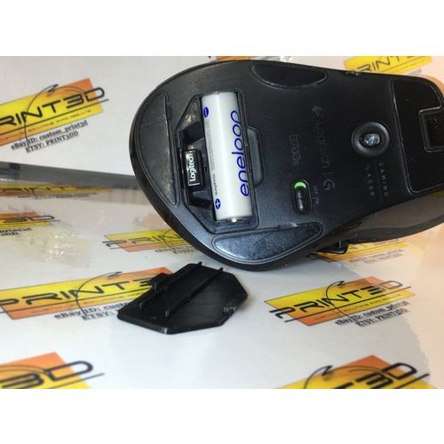 Logitech G700s gaming mouse back plate, battery cover, trap door, back piece