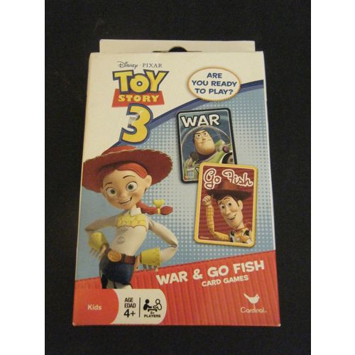 Disney Toy Story 3 War & Go Fish Card Games