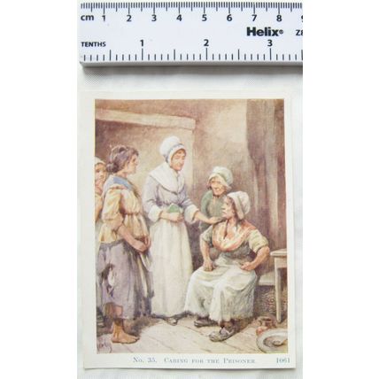 Vintage: Scholar's Lesson Pictures No. 35 Caring for the Prisoner