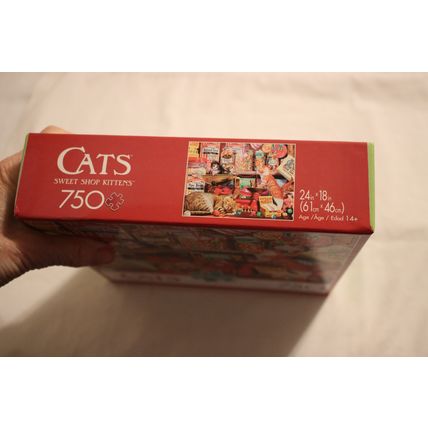 SWEET SHOP KITTENS 750 PIECE PUZZLE SEALED CATS KITTENS