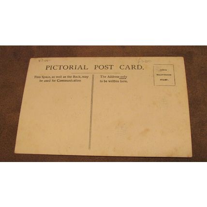 Early postcard -Caister Lifeboat memorial -Nr Great Yarmouth - Norfolk