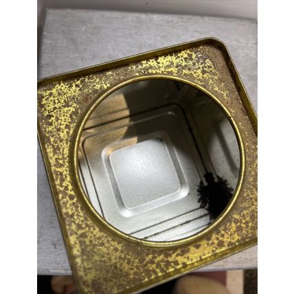 Twinings of London Earl Grey EMPTY Vintage 1990 Collectible Tin Container