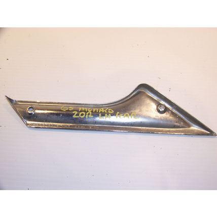 1965 DODGE MONACO 2D LH REAR QUARTER WINDOW B PILLAR TRIM OEM #2573793