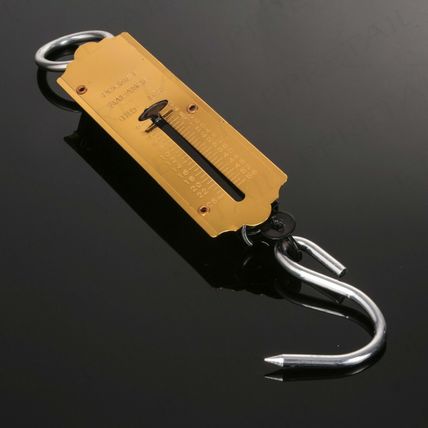 25KG BALANCE SCALES Spring Pocket Weight Checker Hanging Hook For Postal Bags
