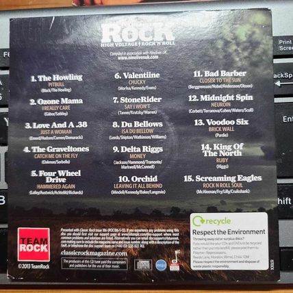 Metal Meltdown CD Promo Rock Hammer Magazine 12 Tracks Nuclear Blast