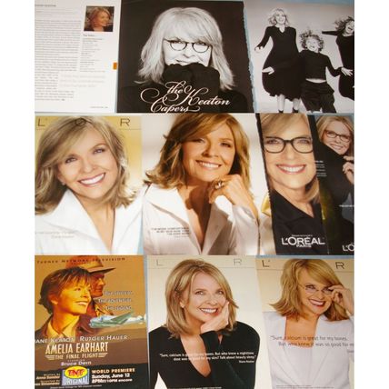 DIANE KEATON 97x Clippings 1977-to-recent