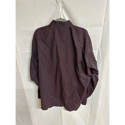 Concepts by Claiborne Men's Plum Purple Dress Shirt Size 17 Long Sleeve