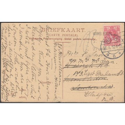 Villa "Oud Hollandt", Bothalaan, Hilversum, 1912 - NV Hilvers Briefkaart