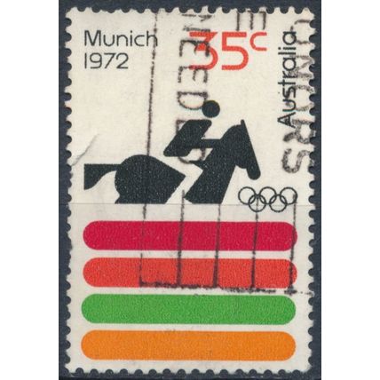 Olympic Games, Munich: 35c - Australia 1972 - FH - SG 521 (B)