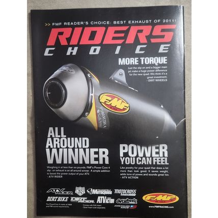 ATV Rider Magazine May/June 2012 – Honda's Play Hard Work Harder Lineup